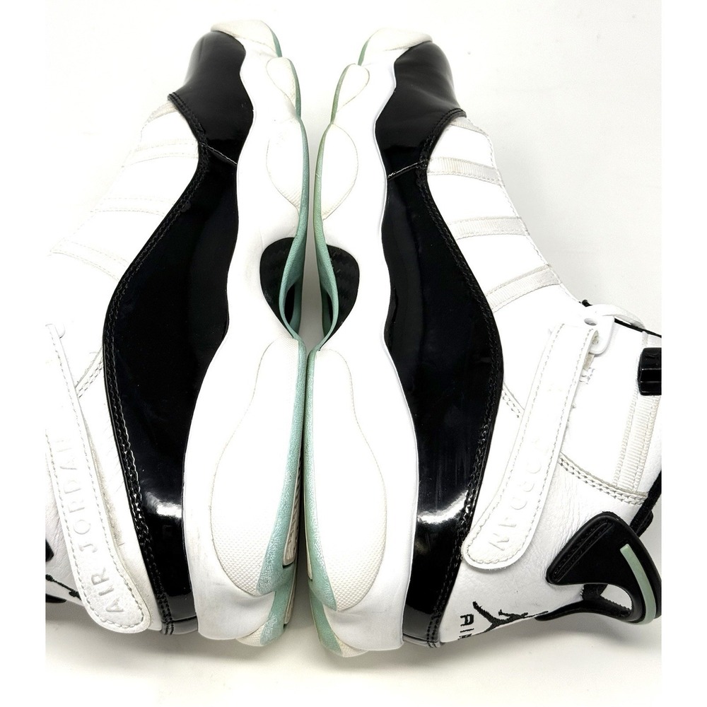 Nike Air Jordan 6 Ring White Black Aqua Men's 322992-115 Basketball Shoe Sz 10.5 - Picture 12 of 16